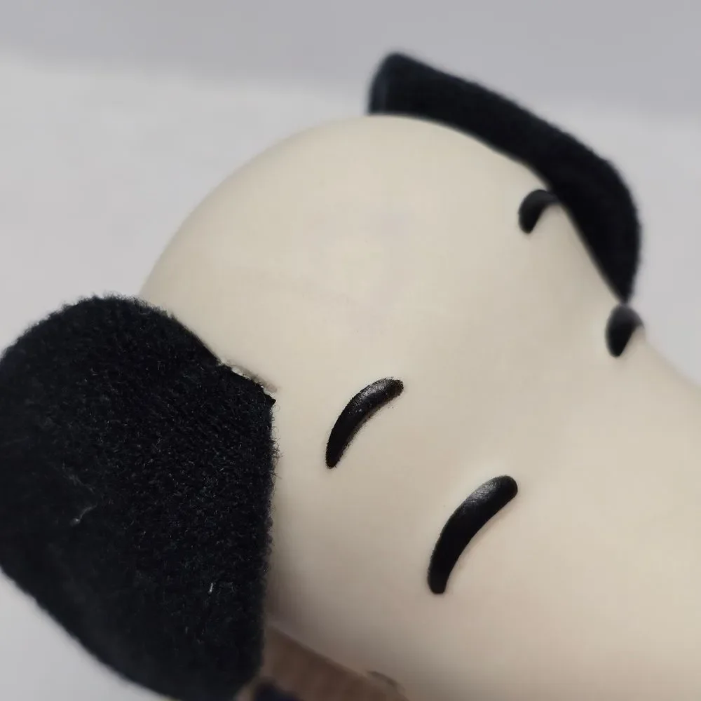 Vintage 1958, 1966 Knickerbocker Peanuts Snoopy Plastic Jointed 8” Outfit 80s